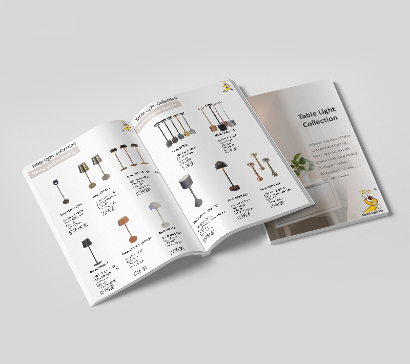Spiral Catalog Table Light 2026