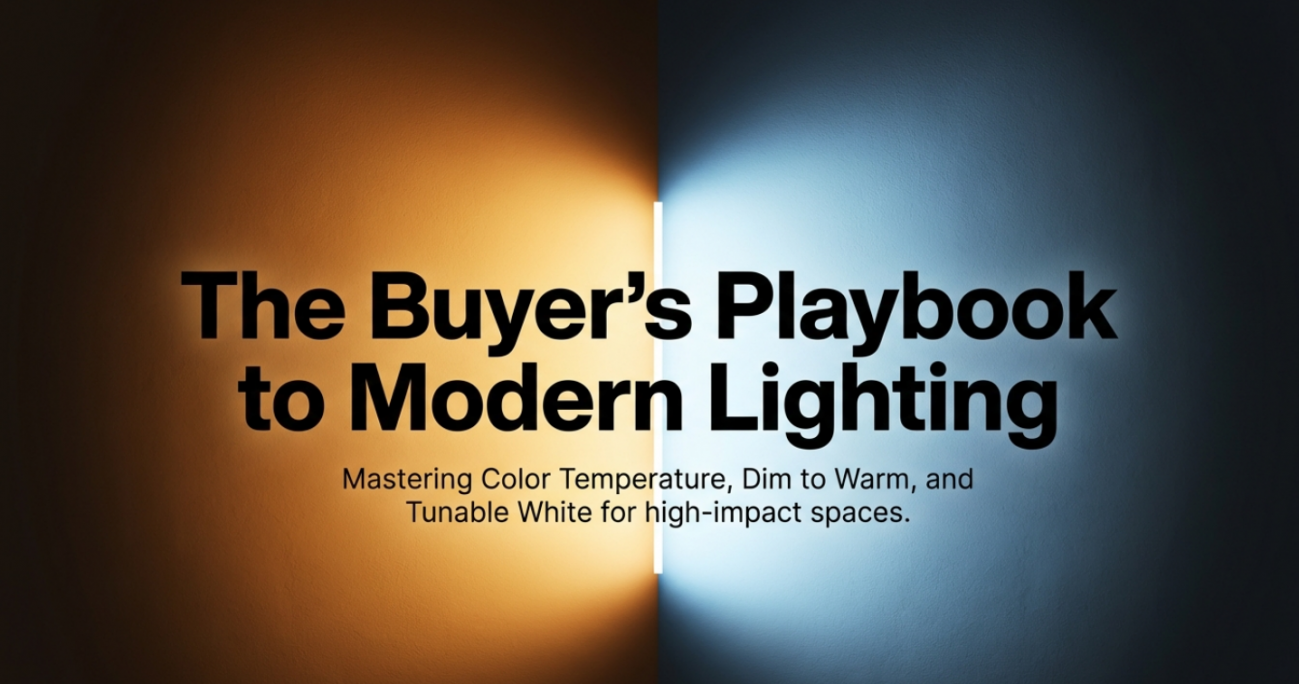 The Buyer’s Playbook to Modern Lighting