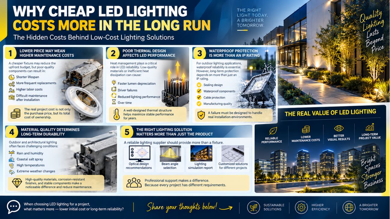 Why Cheap LED Lighting Costs More in the Long Run