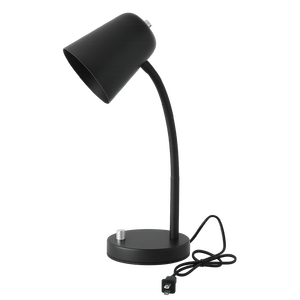 Black E27 Adjustable Table Lamp_Spiral Lighting
