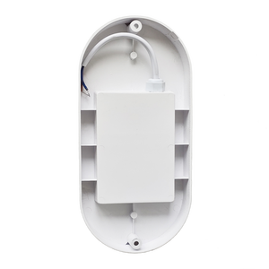 Bread Style Oval White Bulkhead Light_Spiral Lighting