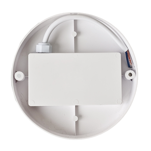 Bread Style Round White Bulkhead Light_Spiral Lighting