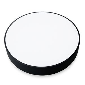 Crystal-B Surface Black Round Panel_Spiral Lighting