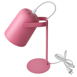 E27 Metal Table Lamp Pink_Spiral Lighting