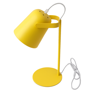 E27 Metal Table Lamp Yellow_Spiral Lighting