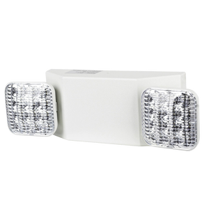 LED Square Fire Double Head Emergency Light White_Spiral Lighting