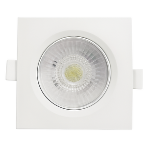 Rotatable Plastic COB Square Downlight_Spiral Lighting