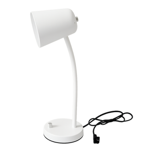 White E27 Adjustable Table Lamp_Spiral Lighting