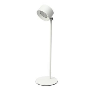 Slim White LED Spotlight Table Lamp_Spiral Lighting