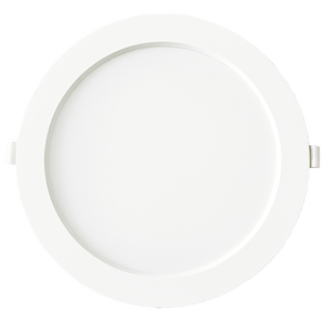 PP Recessed Round White Panel_Spiral Lighting