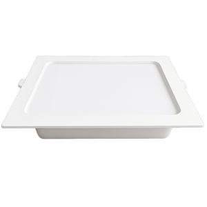 Pannello quadrato bianco da incasso PP