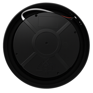 Pannello rotondo nero da superficie PP