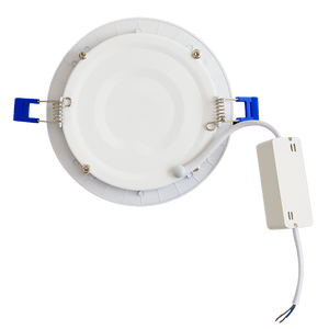 7mm Recessed Round Aluminum Panel_Spiral Lighting