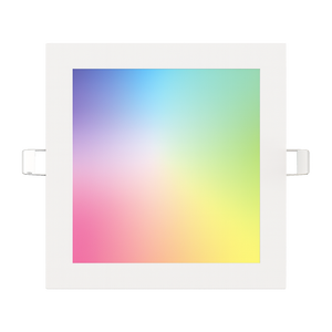 Smart Recessed Square Aluminium Panel_Spiral Lighting