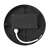 Bread Style Round Black Bulkhead Light_Spiral Lighting