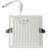 Toggle Switch Square 3CCT Common SMD Downlight_Spiral Lighting