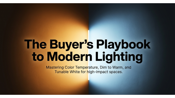 The Buyer’s Playbook to Modern Lighting