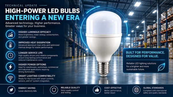 High-Power LED Bulbs Are Entering a New Era
