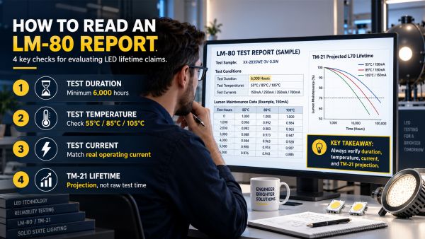 Buyers look at LED lifetime claims