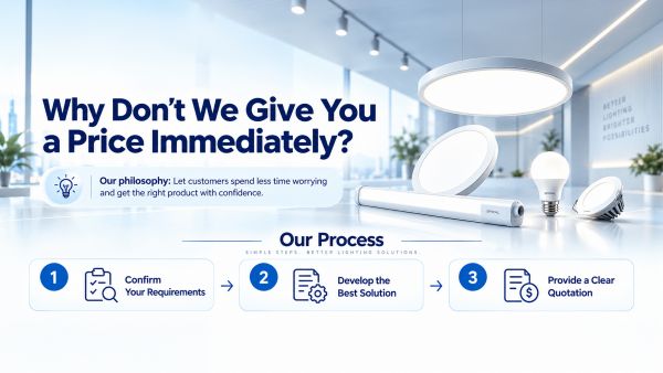Why Don’t We Give You a Price Immediately