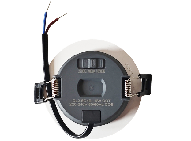 3CCT Switch COB Downlight_Spiral Lighting
