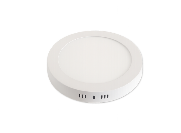 28mm Surface Aluminum Round Panel_Spiral Lighting