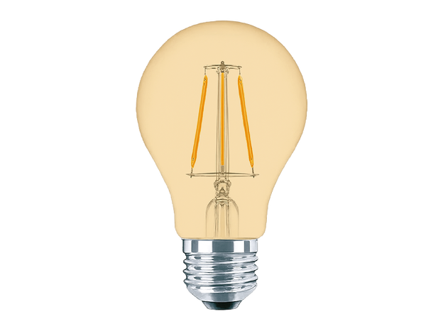 E27 A Filament Bulb Brown_Spiral Lighting