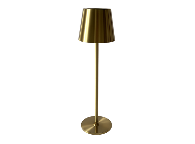 Modern Brass Touch Table Lamp_Spiral Lighting