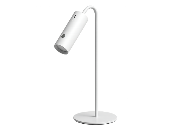 Modern White LED Spotlight Table Lamp_Spiral Lighting