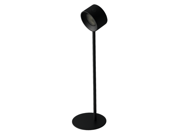 Slim Black LED Spotlight Table Lamp_Spiral Lighting