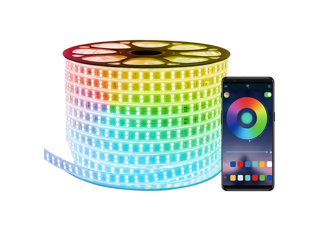 Smart AC Wireless LED Stripe_Spiral Lighting