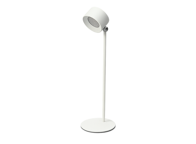 Slim White LED Spotlight Table Lamp_Spiral Lighting