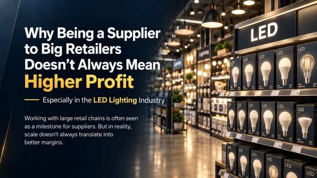 Being a Supplier to Big Retailers