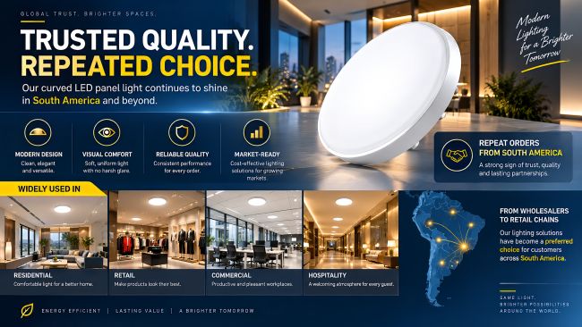 Customers Reordering LED Panel Light