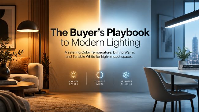 The Buyer’s Playbook to Modern Lighting