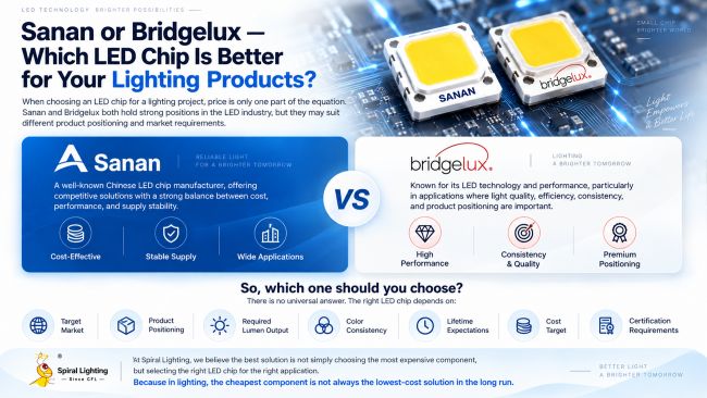 Sanan or Bridgelux