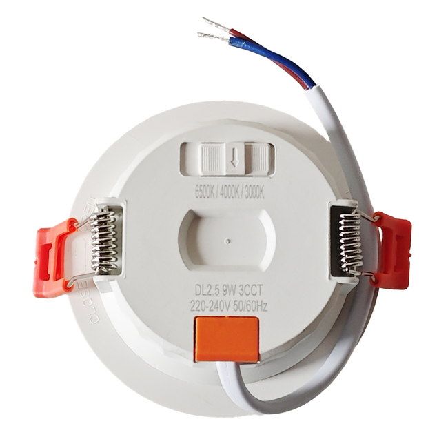 3CCT Switch SMD Downlight_Spiral Lighting