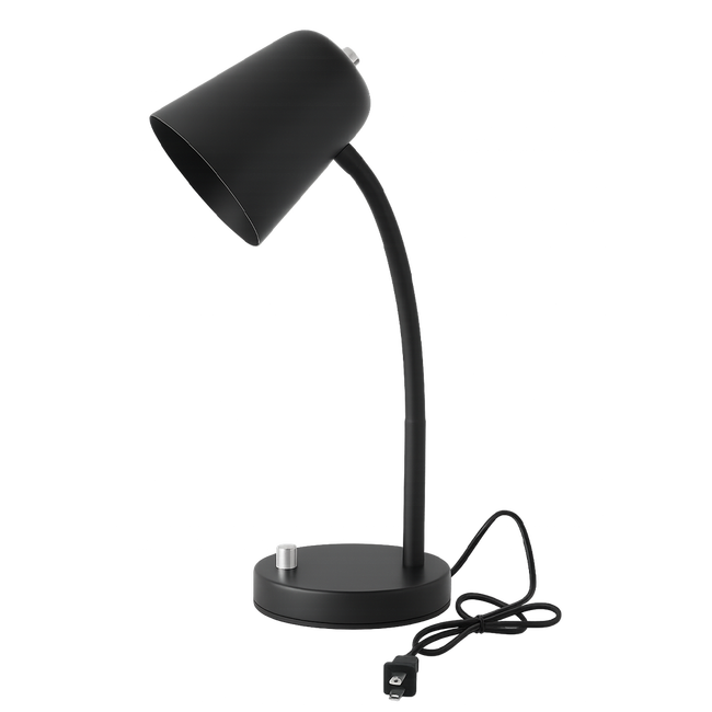 Black E27 Adjustable Table Lamp_Spiral Lighting