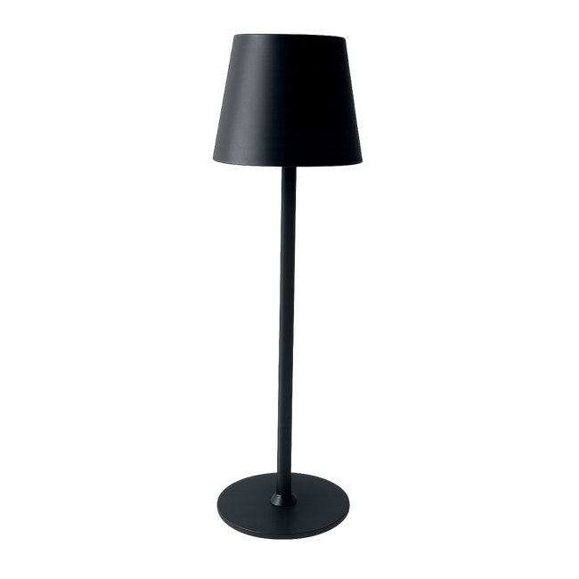 Modern Black Touch Table Lamp_Spiral Lighting