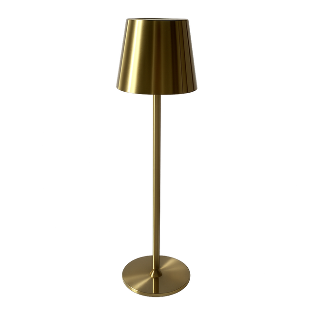 Modern Brass Touch Table Lamp_Spiral Lighting