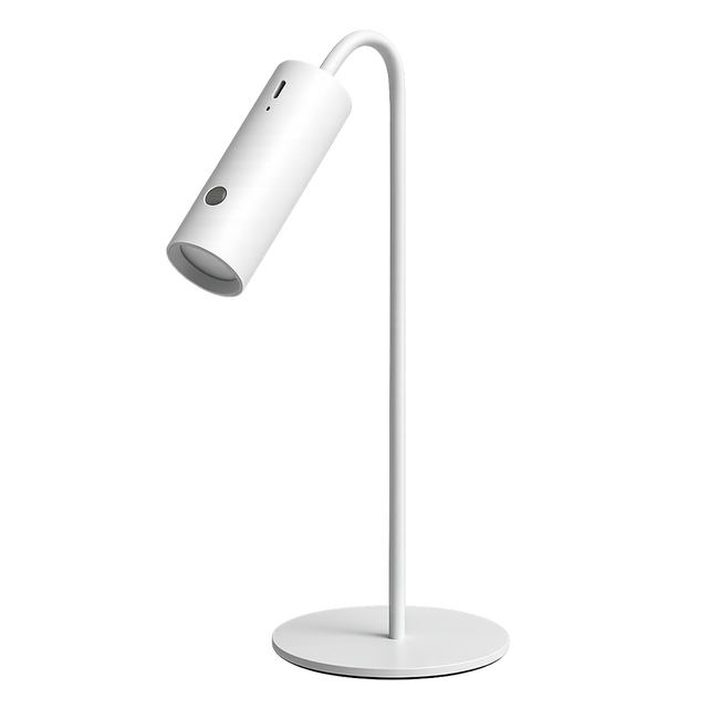 Modern White LED Spotlight Table Lamp_Spiral Lighting