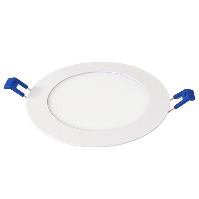 6mm Recessed Round Aluminum Panel_Spiral Lighting