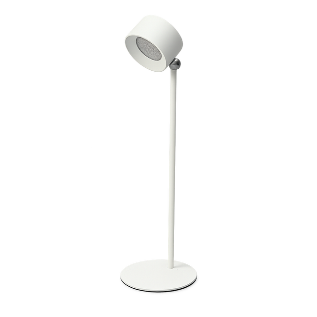 Slim White LED Spotlight Table Lamp_Spiral Lighting