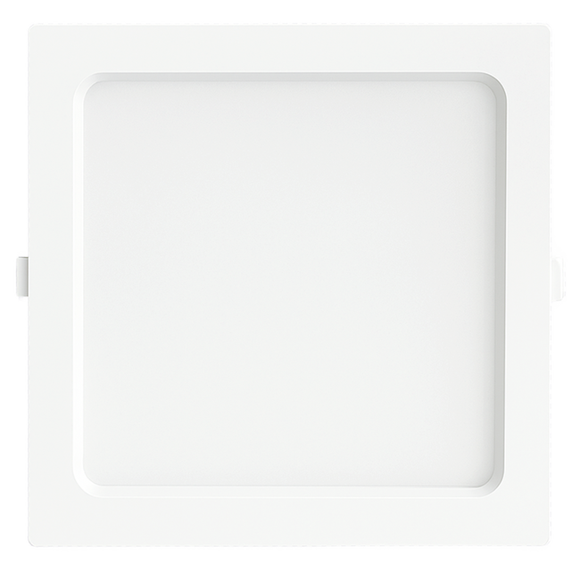 PP Recessed Square White Panel_Spiral Lighting