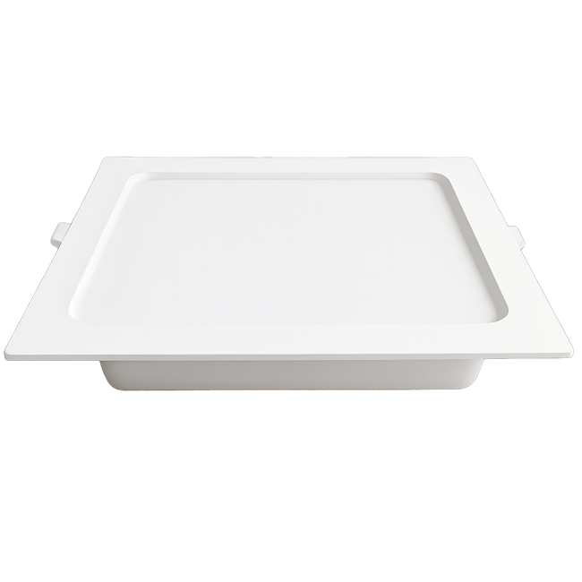 PP Recessed Square White Panel_Spiral Lighting