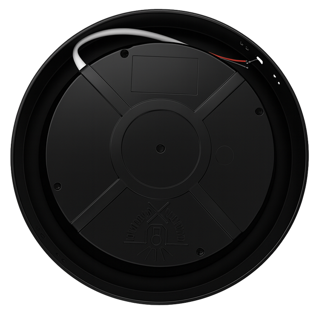 ABS Surface Round Black Panel_Spiral Lighting