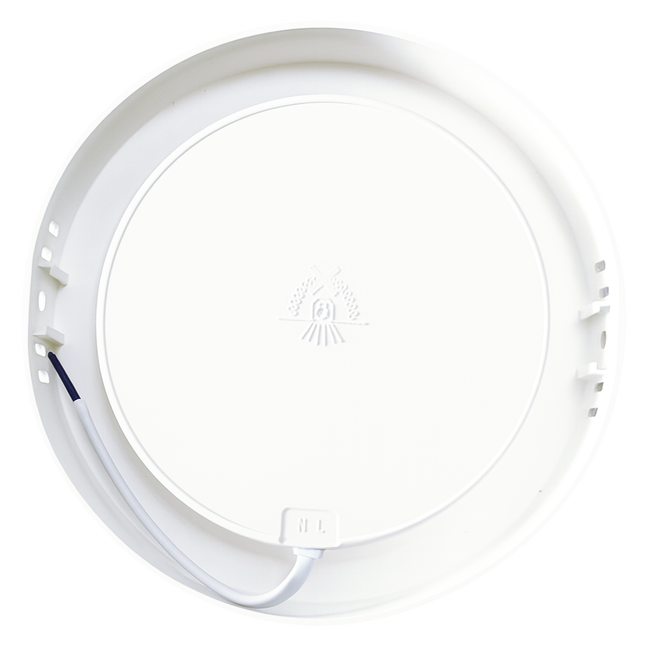PP Surface Round White Panel_Spiral Lighting