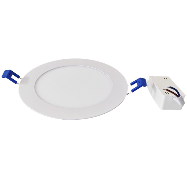 6mm Recessed Round Aluminum Panel_Spiral Lighting