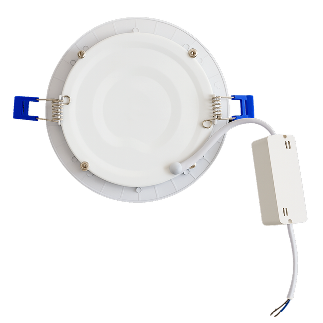 6mm Recessed Round Aluminum Panel_Spiral Lighting